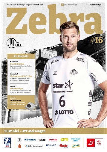 ZEBRA Hallenheft THW Kiel vs. MT Melsungen, 22.05.2021 in Kiel