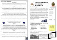 Sub Branch Newsletter August 2012 (Read-Only) - Cooroy RSL