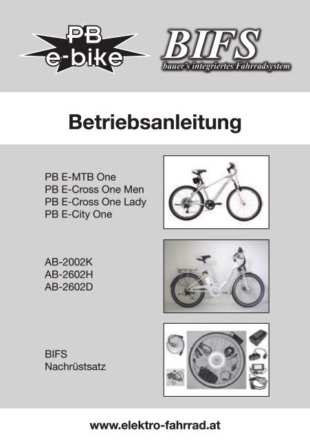 BIFS - Elektro Fahrrad