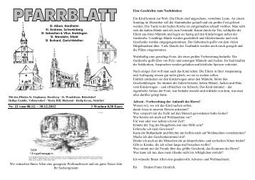 Pfarrblatt - St.Alban