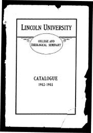 n - Lincoln University