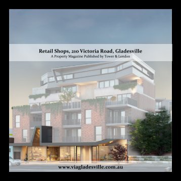 Commercial shops brochure - 210 Victoria Rd, Gladesville