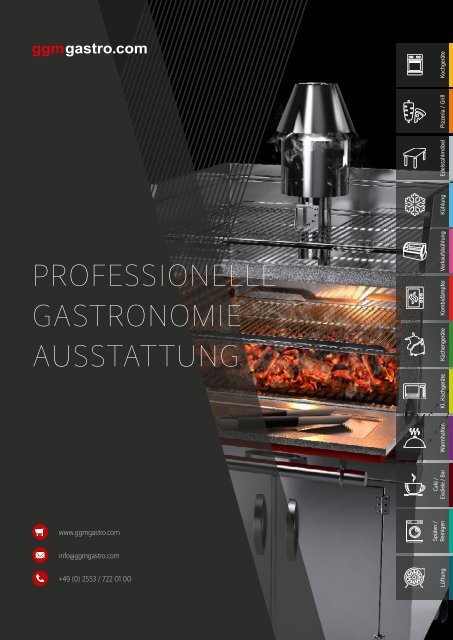 Kochgeräte von GGM Gastro