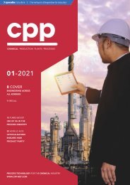 cpp – Process technology for the chemical industry 01.2021