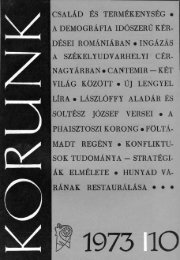 Bágyuj Lajos: Vajdahunyad várának restaurálása (1965 ... - Korunk
