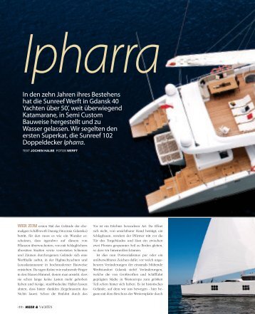 Ipharra - Sunreef Yachts