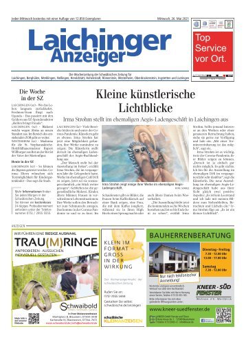 Laichinger Anzeiger 26.05.2021