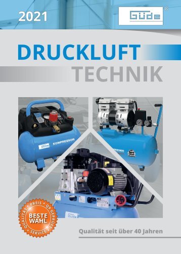 Güde Druckluft Technik Katalog 2021