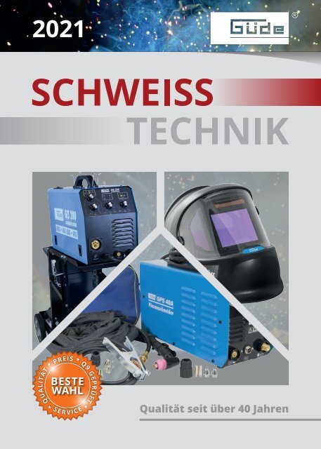 Güde Schweisstechnik Katalog 2021
