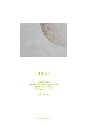 LUNA 5 - Handmade Kultur