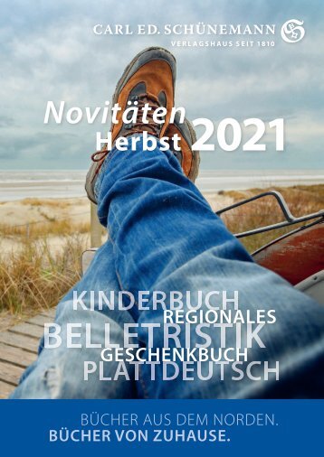 Novitäten Herbst 2021 – Verlagsvorschau – Carl Ed Schünemann