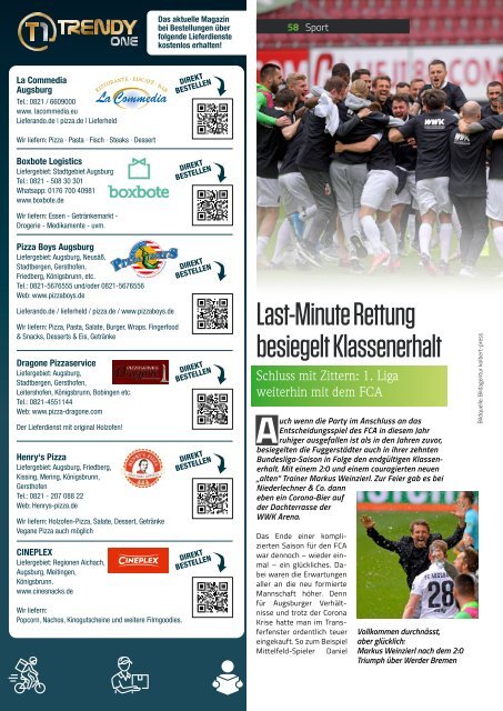 TRENDYone | Das Magazin – Augsburg – Juni 2021