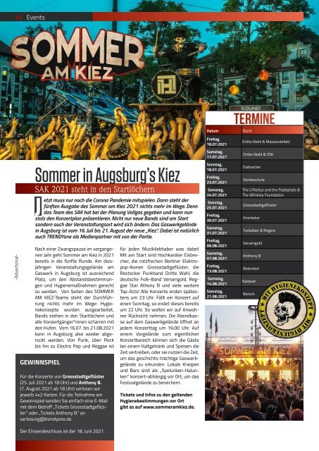 TRENDYone | Das Magazin – Augsburg – Juni 2021