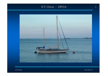 S/Y Orion van Dam 53 - Lore Haack-Vörsmann - Mit dem Atem der ...
