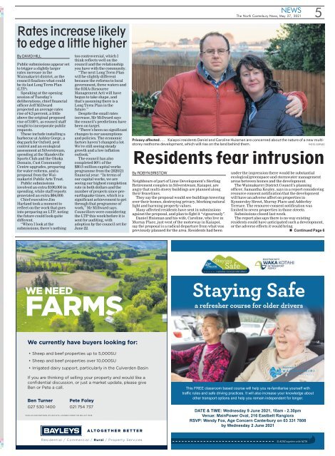 North Canterbury News: May 27, 2021