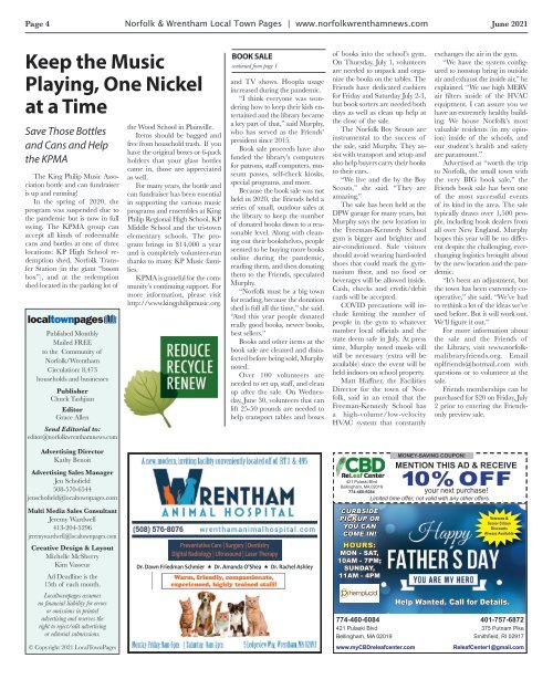 Norfolk & Wrentham June Issue