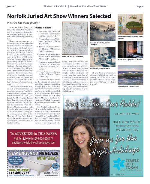 Norfolk & Wrentham June Issue