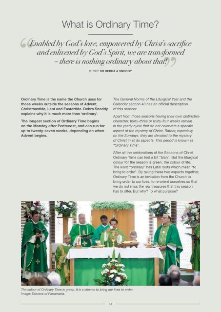 Catholic Outlook Magazine Winter 2021