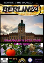 King Ralph´s Foto Tour -  Berlin Charlottenburg - Schlosspark und Allee
