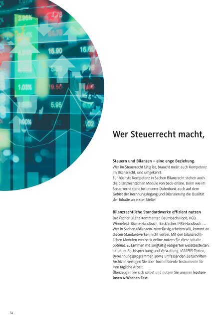 beck-online Steuer- und Bilanzrecht 2021