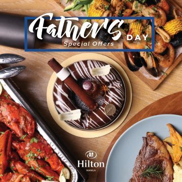 Hilton Manila Father's Day Specials Brochure