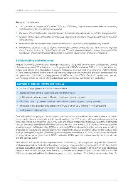 ENGAGE-TB: Operational Guidance - World Health Organization