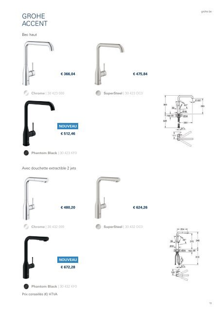 Grohe Kitchen Selection 2023_fr