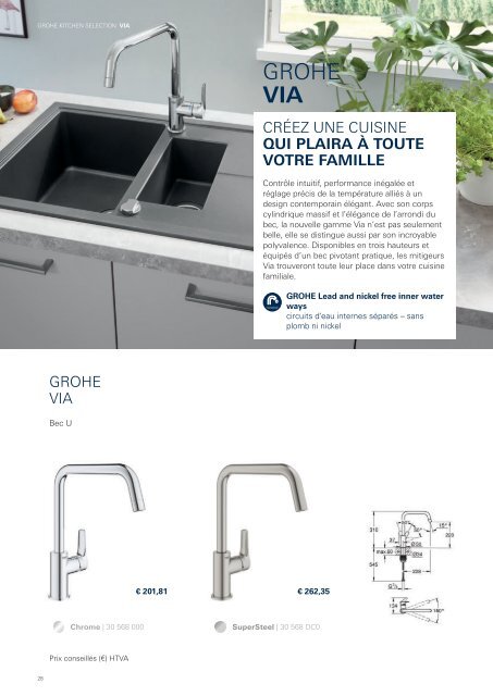 Grohe Kitchen Selection 2023_fr