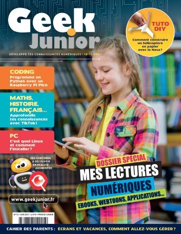 Geek Junior N°13 - juin 2021 - extrait