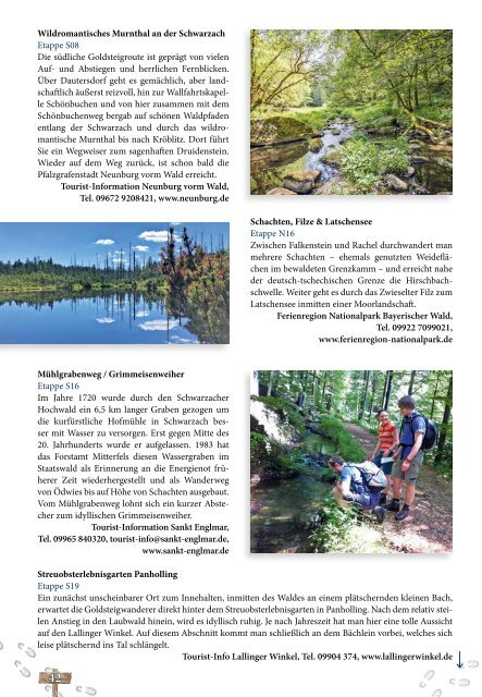 Wandermagazin Goldsteig Sommer 2021