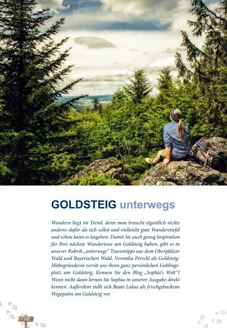 Wandermagazin Goldsteig Sommer 2021