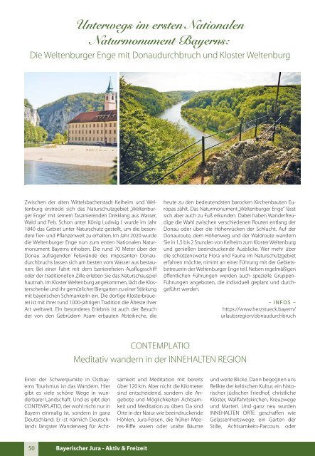 Freizeitmagazin Bayerischer Jura Sommer 2021