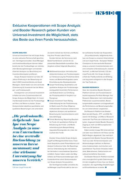 Sonderausgabe Citywire Inside 05/21