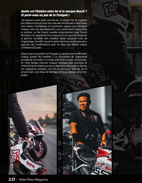 Rider Moto Magazine | Vol.4 | Été 2021