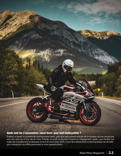 Rider Moto Magazine | Vol.4 | Été 2021