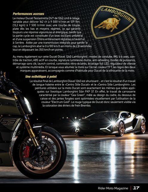 Rider Moto Magazine | Vol.4 | Été 2021