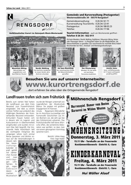 Schau ins Land · März 2011 - Hardert