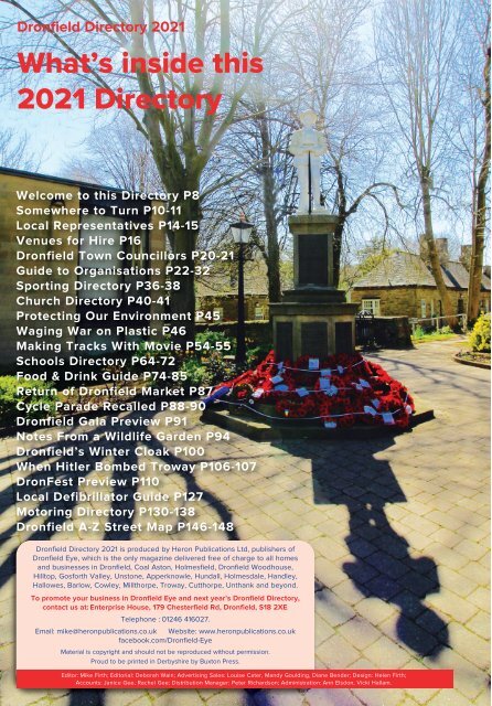 Dronfield Eye Directory issue 186 June 2021
