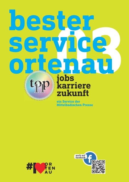 Mittelbadische Presse - Bester Service Ortenau: Jobs, Karriere, Zukunft