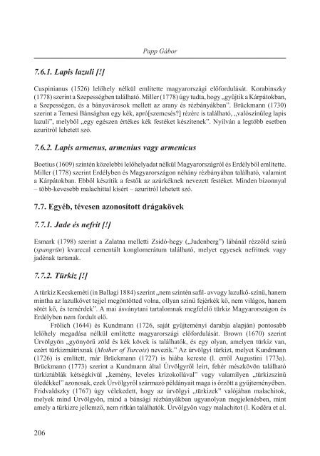 teljes cikk (pdf) - Magyar Természettudományi Múzeum