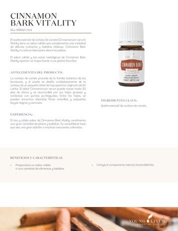 Cinnamon Bark Vitality PIP