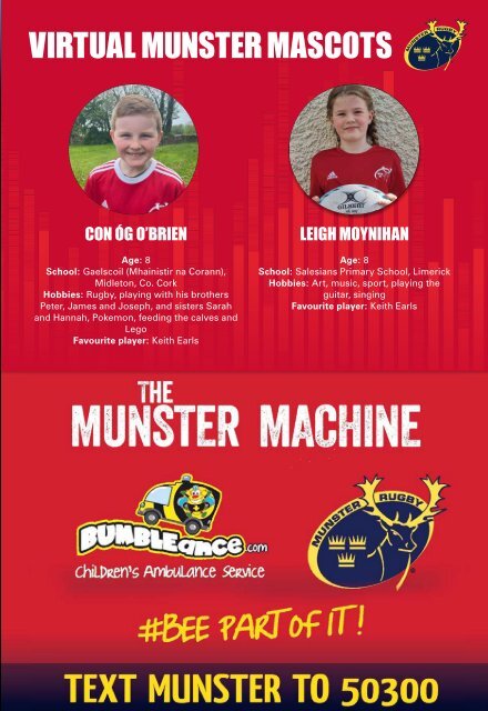 Munster Rugby v Cardiff Blues Match Programme