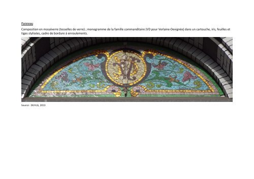 Répertoire des mosaïques sur façades liégeoises