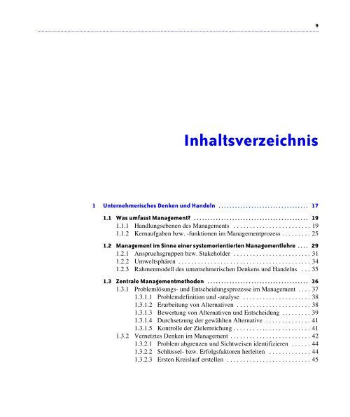 Leseprobe: Waibel/Käppeli: Betriebswirtschaft für Führungskräfte