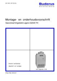 Regelsysteem 2000 - Buderus