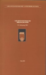 2001 - Liechtensteinische Landesbibliothek