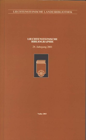 2001 - Liechtensteinische Landesbibliothek