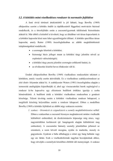 Láng András A páciens-terapeuta kötődés mérése és hatása a ...