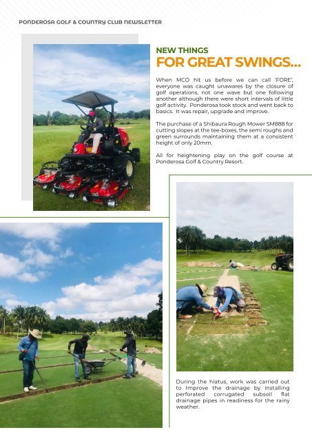 ISSUE 23 PONDERS by Ponderosa Golf