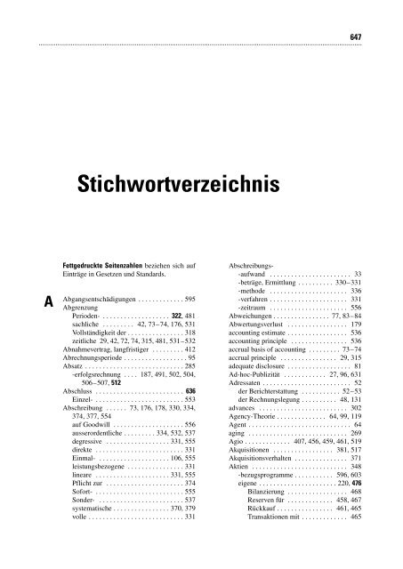 Leseprobe: Behr/Leibfried: Rechnungslegung